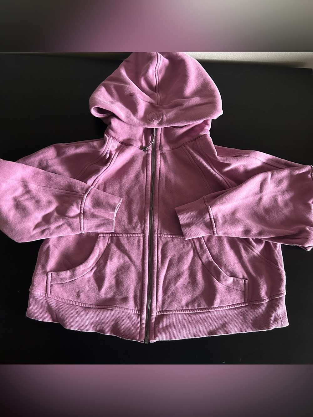 Lululemon Scuba Oversized Full Zip Hoodie - Velvet Dust (Size medium/large)